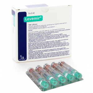 Levemir PenFill 100 units / ml ( insulin detemir ) 5 penfills cartridges